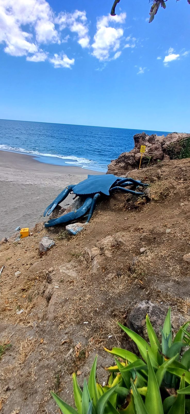 Pláž Poneloya u Leónu, Nikaragua