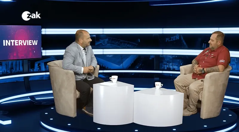 Martin Burda v pořadu Interview na ZAK TV